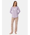 Women Pijamas Cozy Lavender