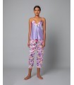 Milena by Paris Set Summer Women's Pajamas Lilac