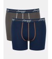 Boxer Μen Start Short Khaki-Marin C2P