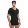 Men T-Shirt V Classic Comfort Black