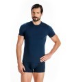 Men T-Shirt Mengear Modal Blue Night