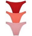 Slip Rio 3 Pc Red Coral Pink