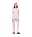 Women Pijamas With Flap And Lace