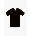 Kids Wool T-Shirt Unisex Black